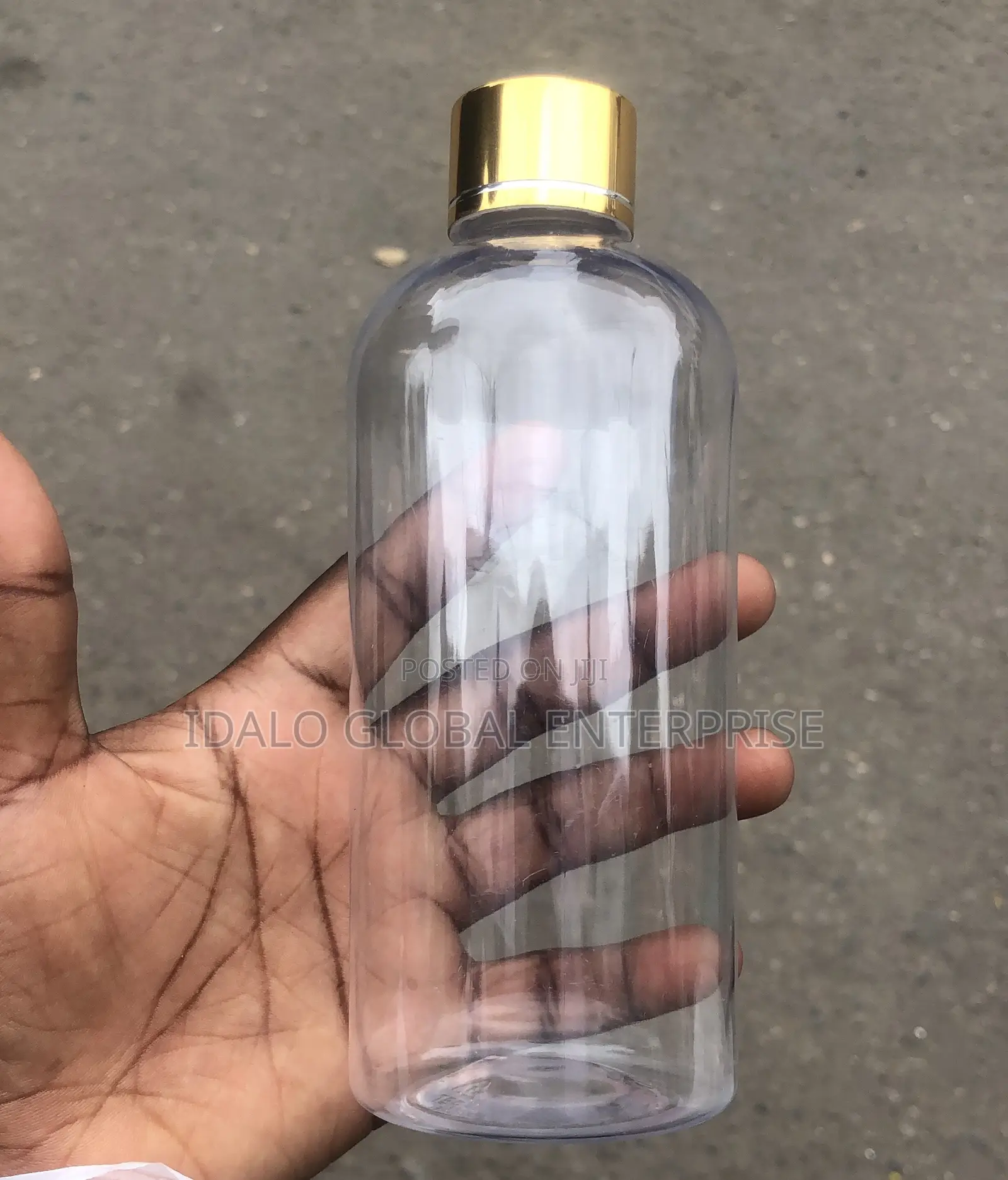 Transparent Refill Bottle (500ml)- 12pcs