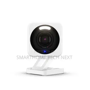Wyze Cam V4 (White) – Indoor/Outdoor Smart Security Camera