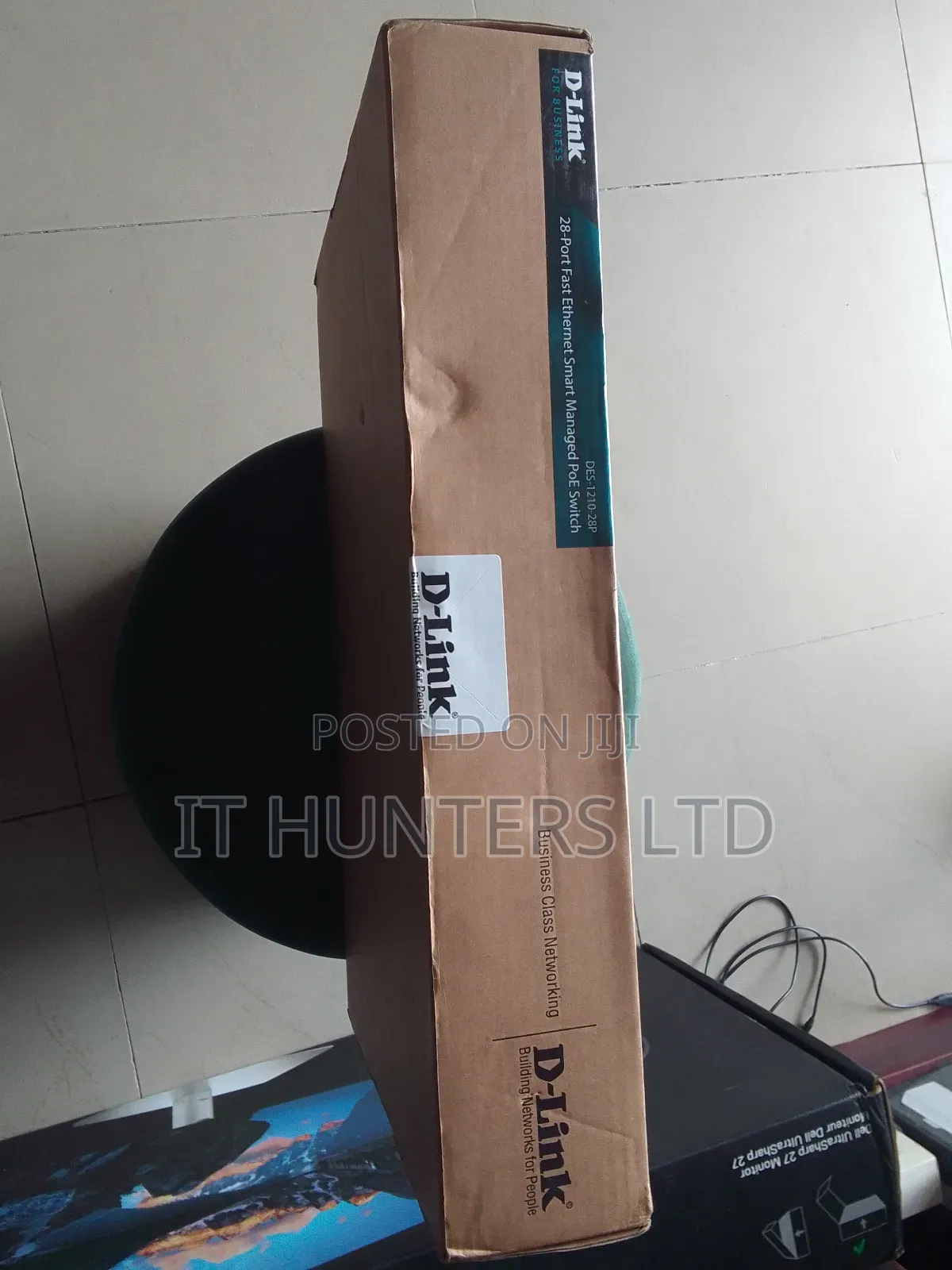 D-Link 24 Ports Fast Ethernet Smart Managed Poe Switch