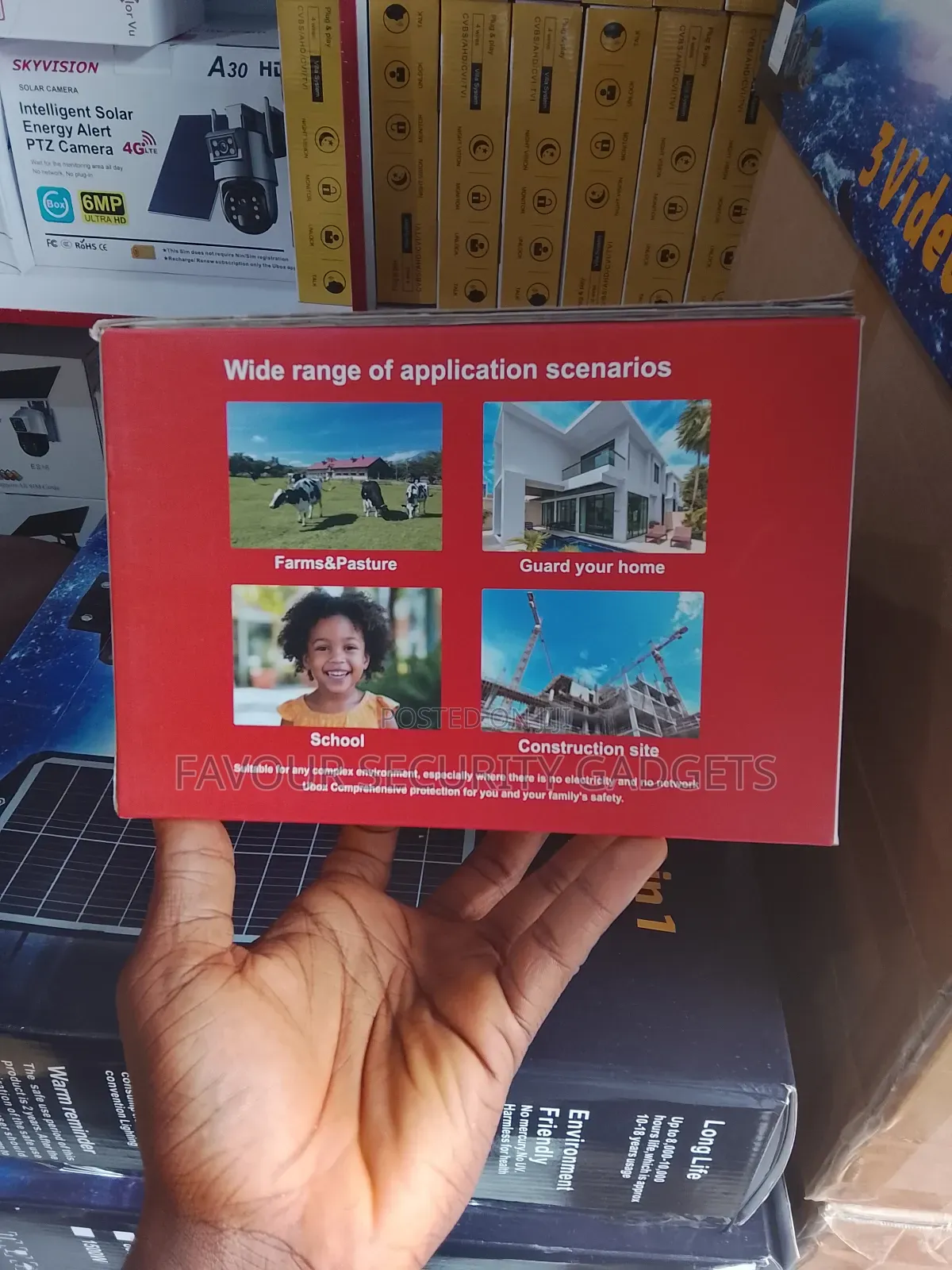 4g Lte Solar Dual Lens Camera