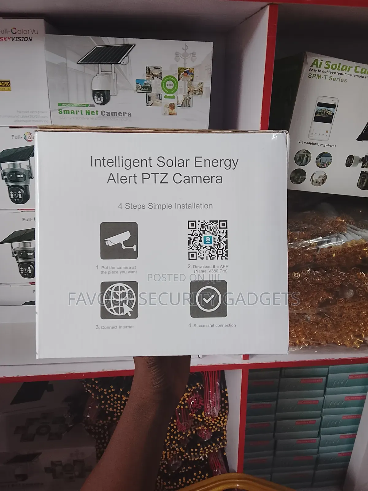 Intelligent Solar PTZ Camera 4g