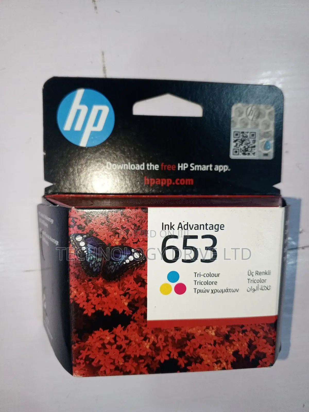 Hp 653 Ink Colour