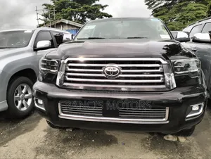 Toyota Sequoia Platinum 4x4 2018 Black