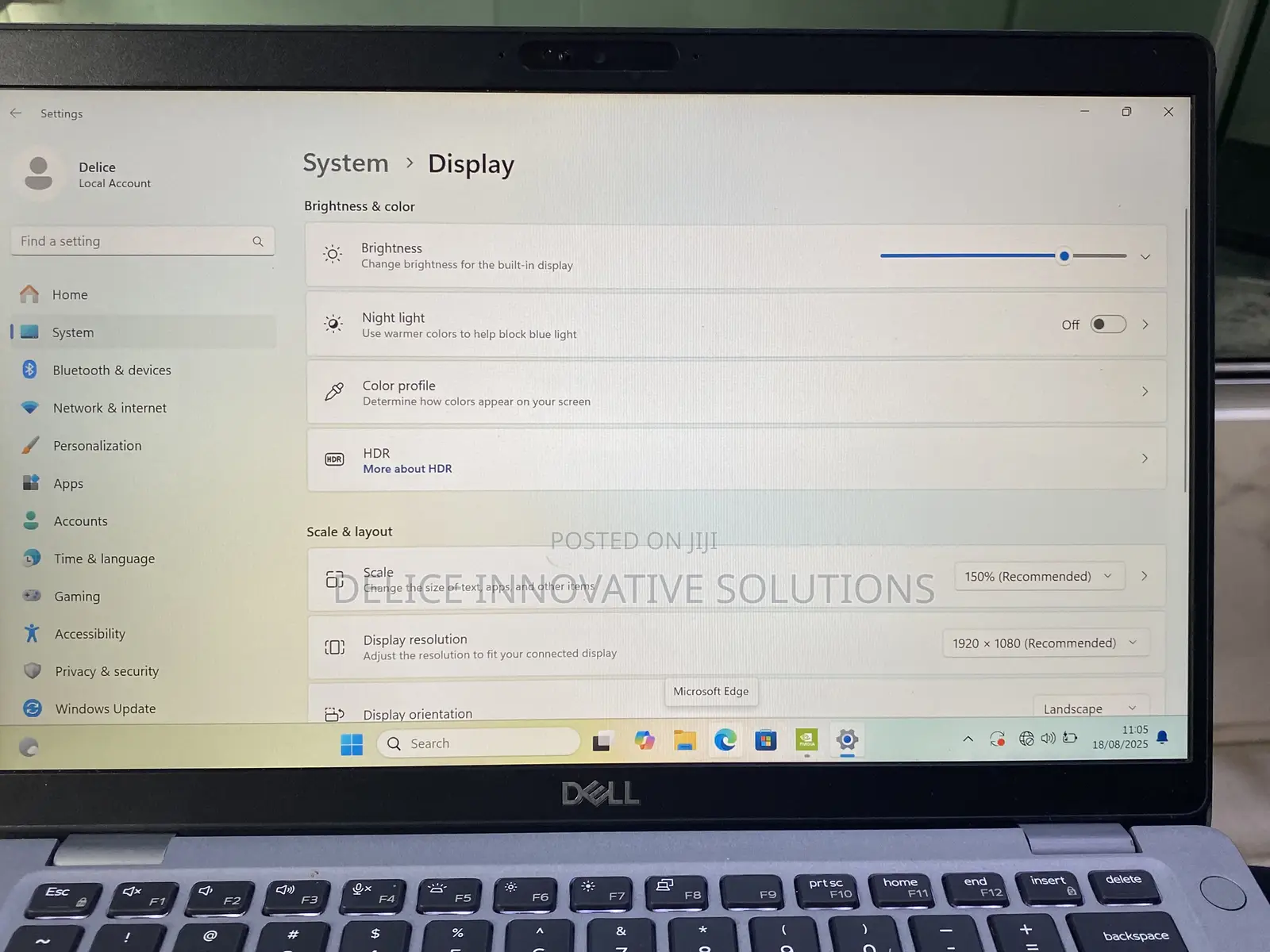 Laptop Dell Latitude 5411 16GB Intel Core i7 SSD 512GB