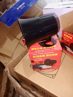 Six Tone Siren Horn