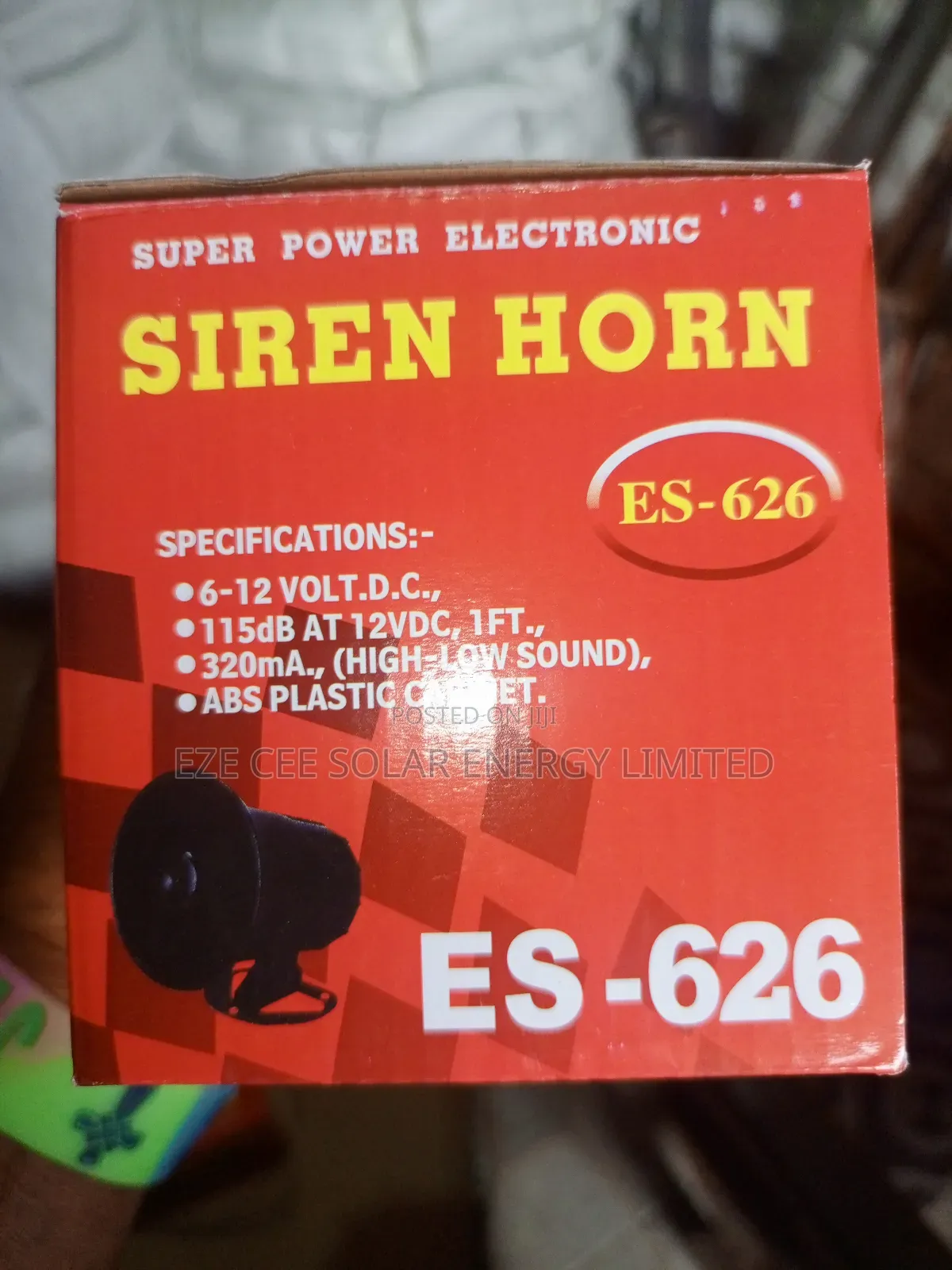 Six Tone Siren Horn