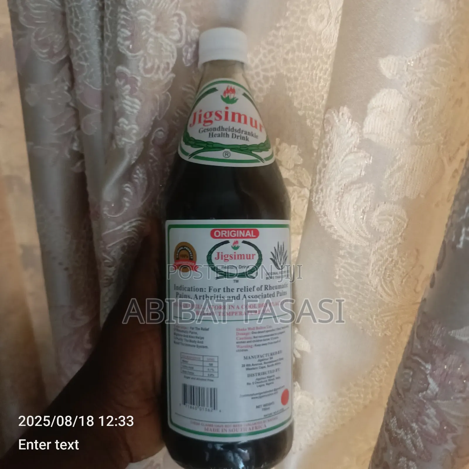 Jigsimor Herbal Drink