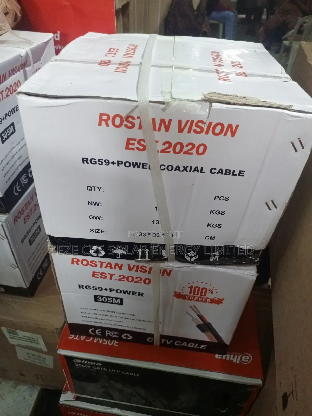 Rg59 Cable For Cameras 305m