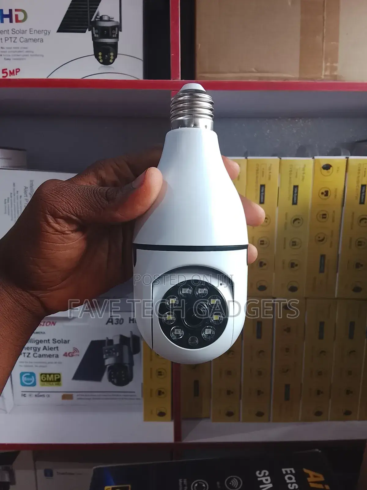 PTZ Bulb Camera