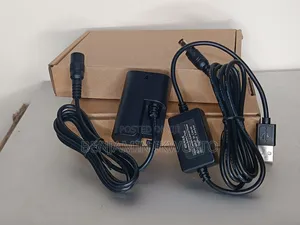 Dslr Camera Power Adapter (Dummy Battery And Cable)