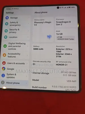 Honor Magic V2 512 GB Black