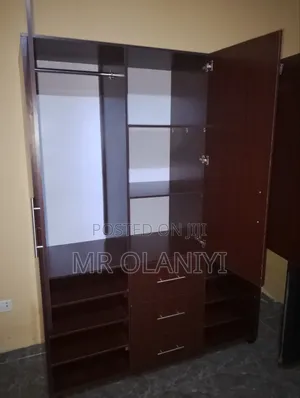 3 Door Movable Wardrobe