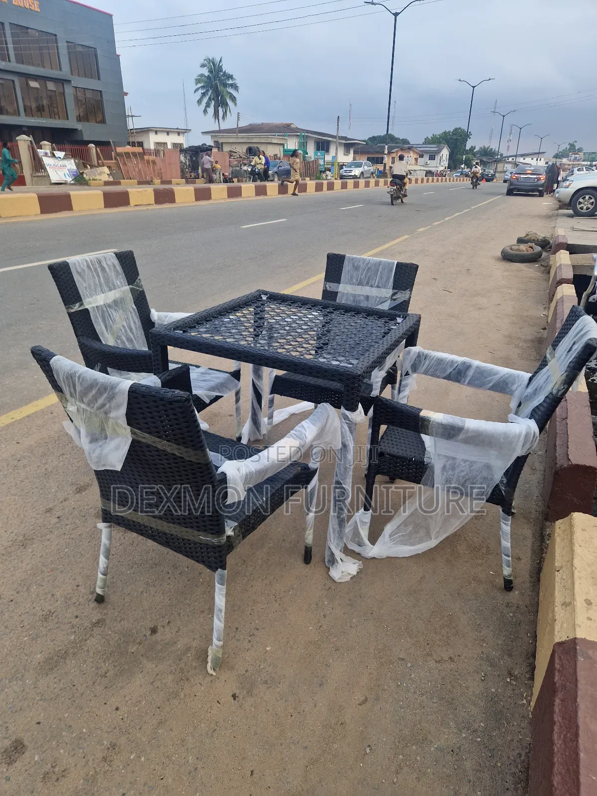 Rattan Set Of Table