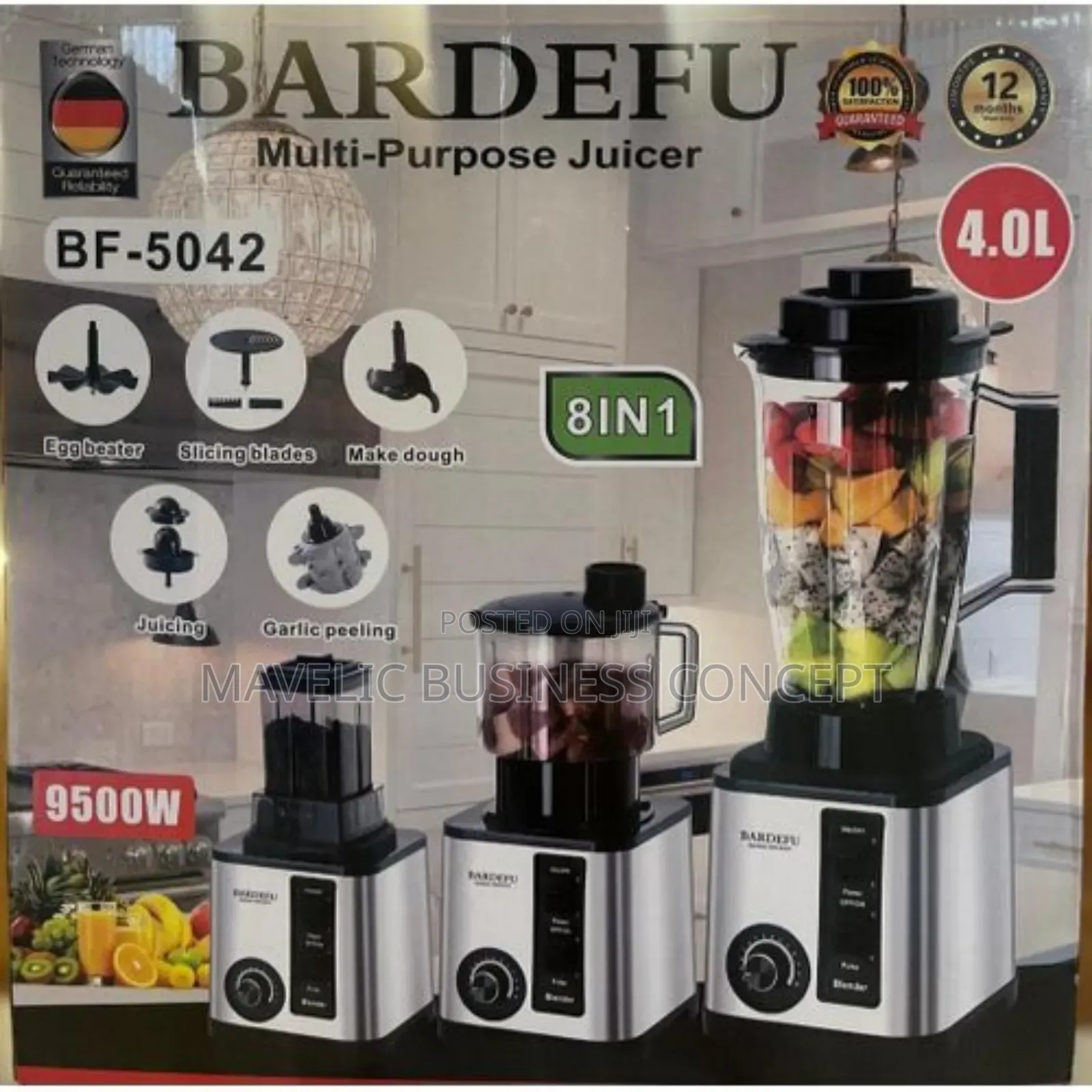 8 in 1 Multi-Purpose Blender