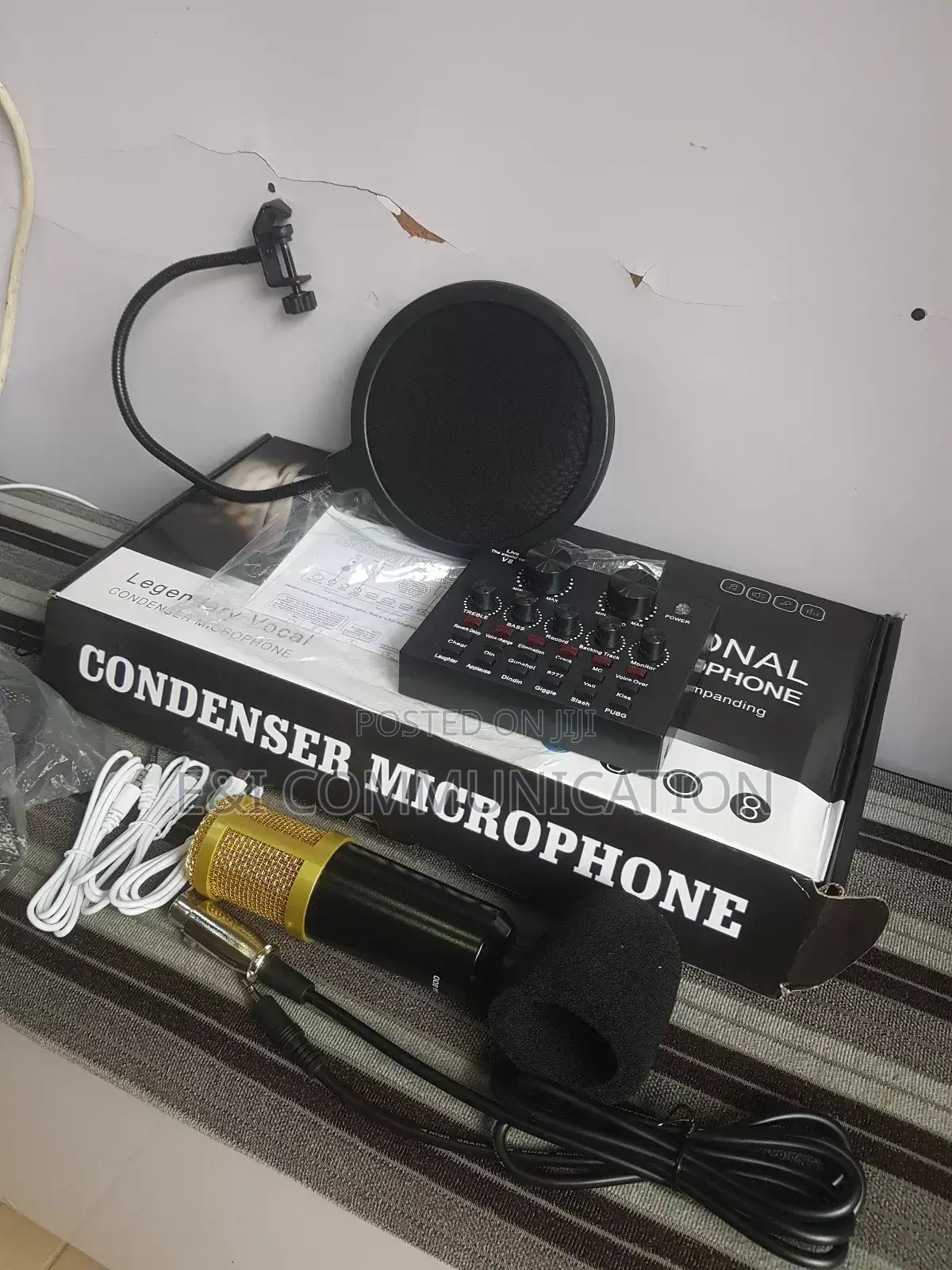 Professional Condenser Microphone.