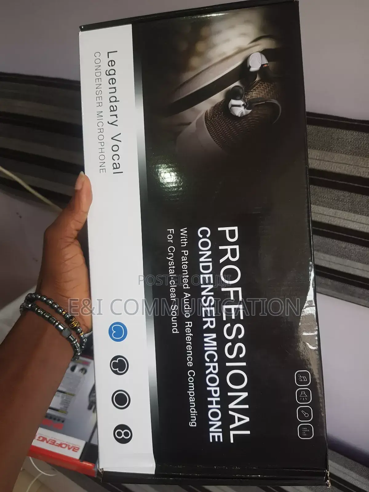 Professional Condenser Microphone.