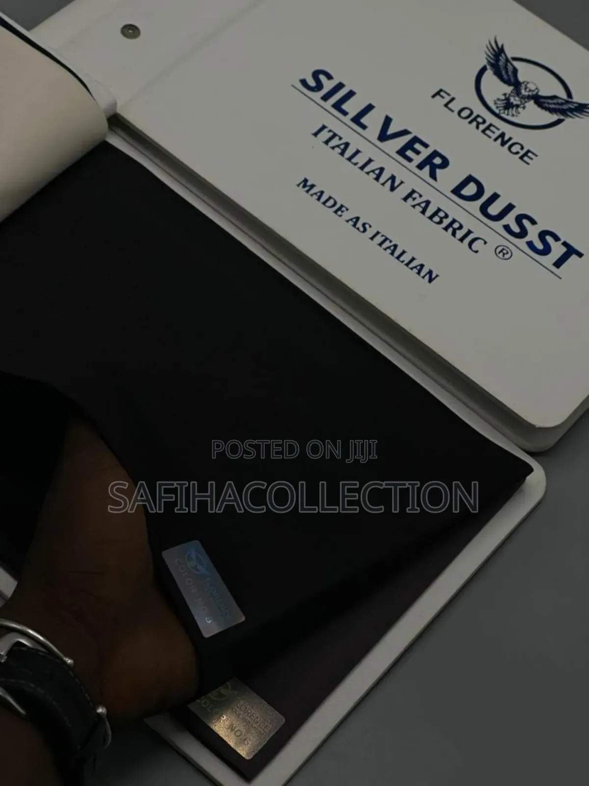 Silver Dust Italian Men Fabrics