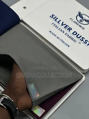 Silver Dust Italian Men Fabrics