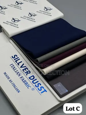 Silver Dust Italian Men Fabrics
