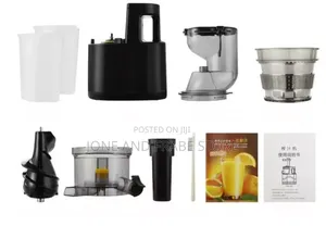 Large Diameter Fruit and Vegetable Slow Juicer