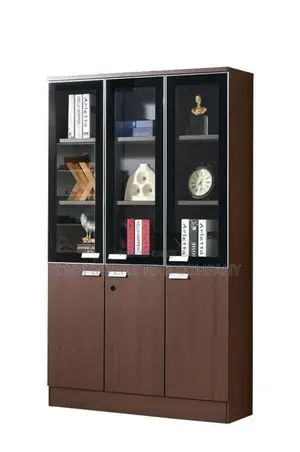 Office 3 Door Bookshelf