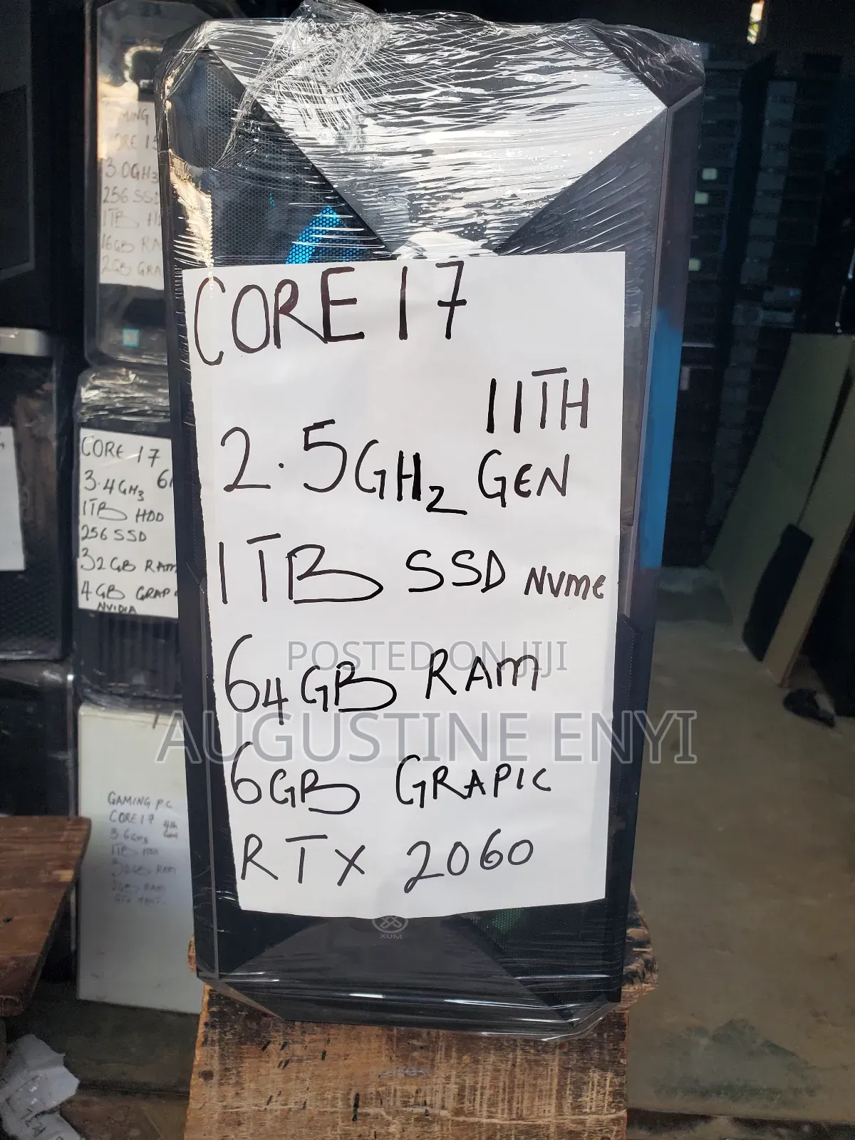 Desktop Computer Asus TUF Gaming FX10CP 64GB Intel Core I7 SSD 1T