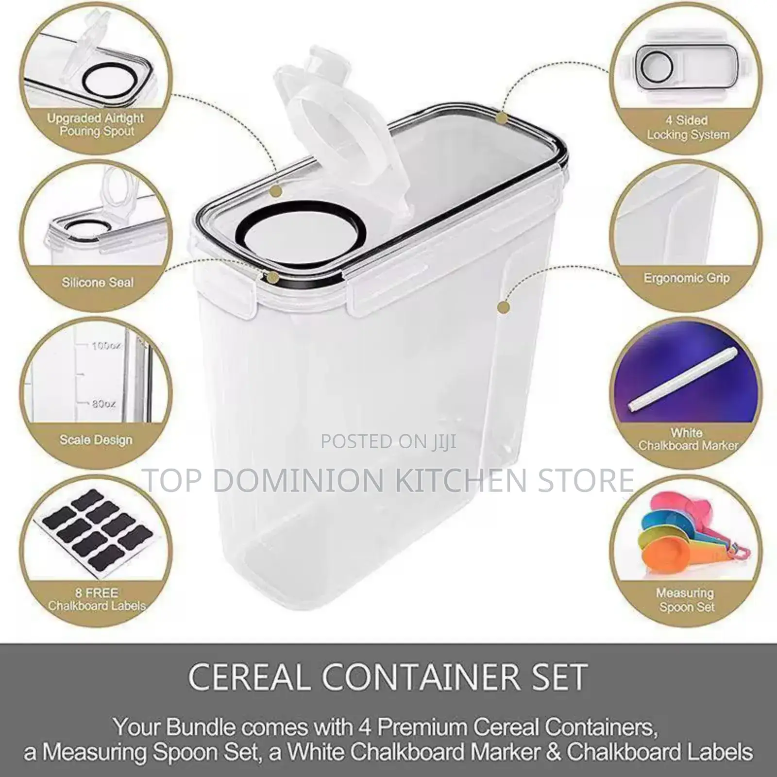 4in1 Airtight Storage Container