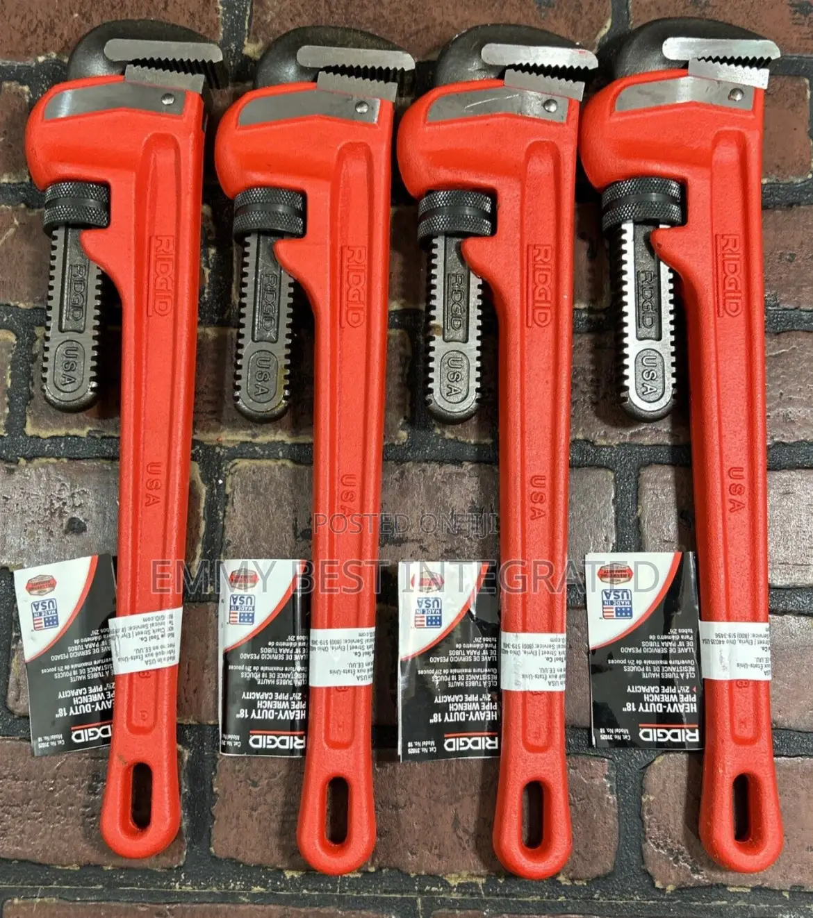 Ridgid Heavy-Duty Straight Pipe Wrench