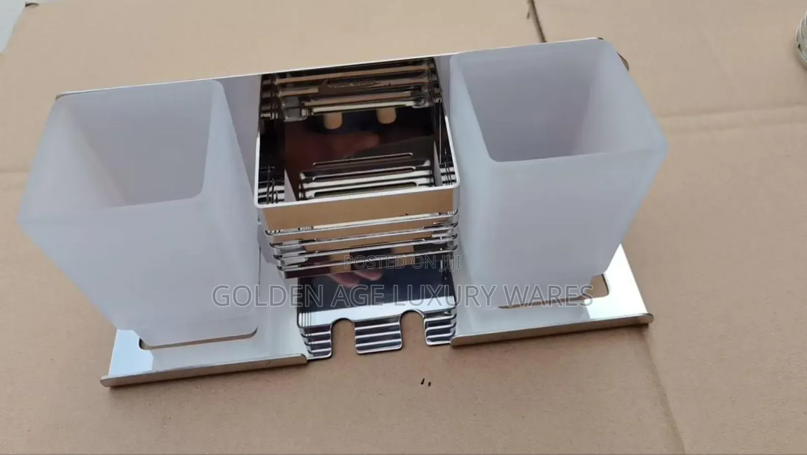 New Design Double Cup Holder Stainless