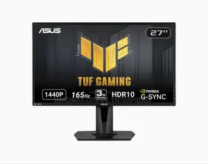 Asus Tuf Gaming 27" HDR Gaming Monitor QHD 165hz,1ms,Speaker,G-Sync