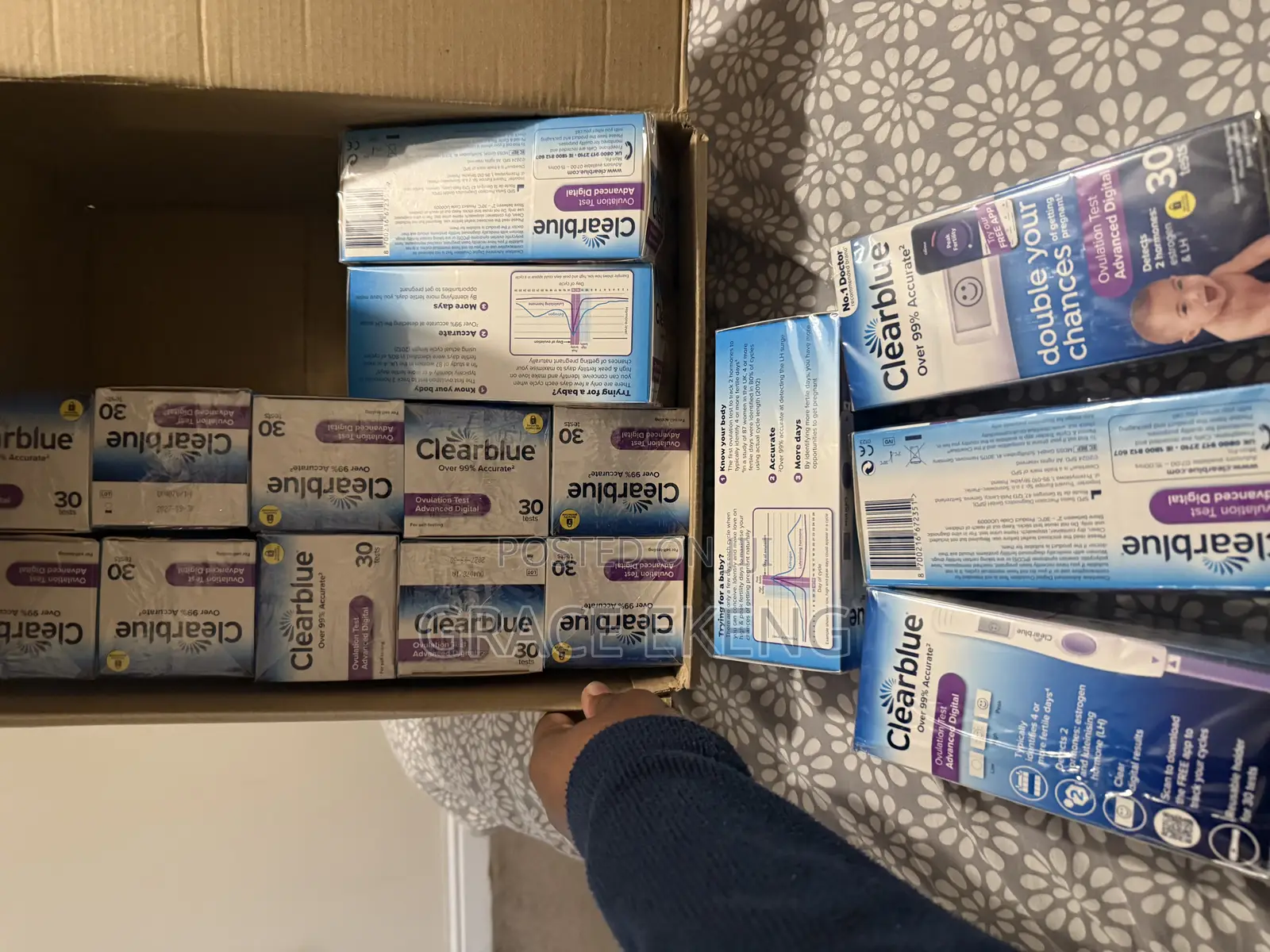 Clear Blue Ovulation Strips