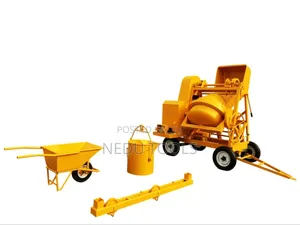 Selfload Concrete Mixer With Lifter