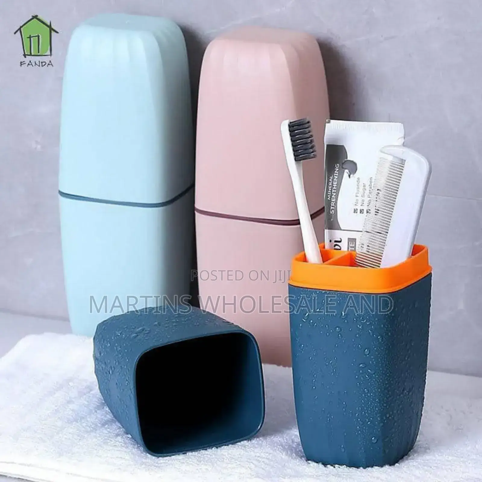 Brush and Paste Container