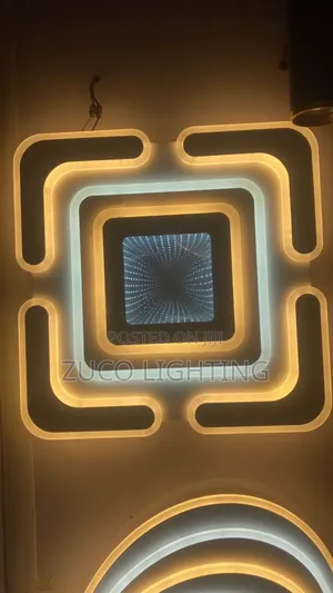 Model Luxury Creative Flush Mount Ceiling Light With Remote Control