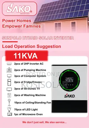 3.5kva 24v Sako Hybrid Solar Inverter