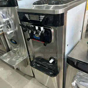 Ice Cream Machine Standing 3 Nozzle