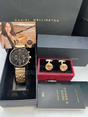 Danial Washington Quality Men Chain Strap Wristwatch