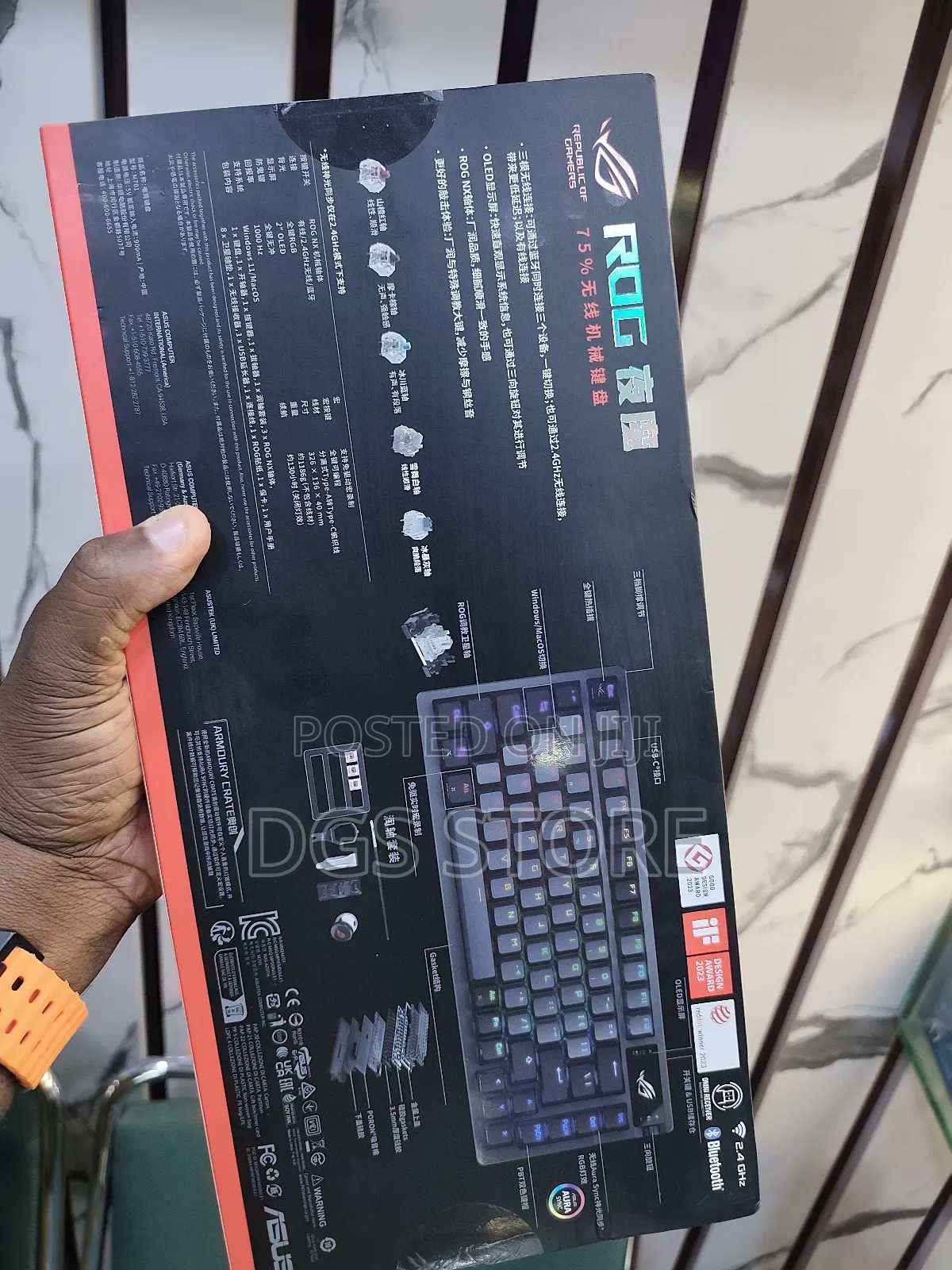Asus Rog 75% Wireless Keyboard