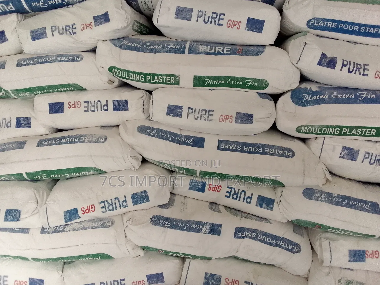 Pure Gips White Gypsum Cement