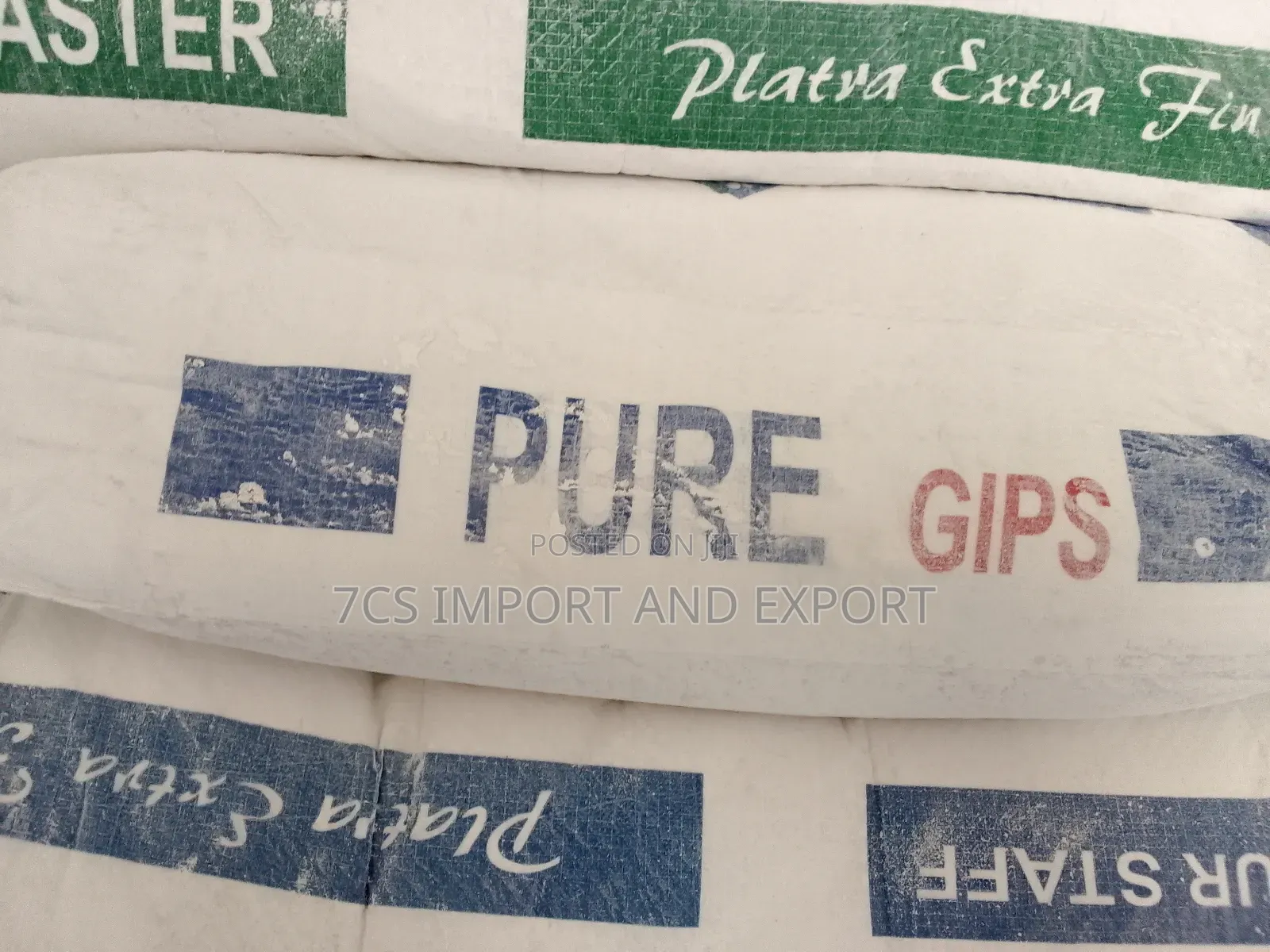 Pure Gips White Gypsum Cement