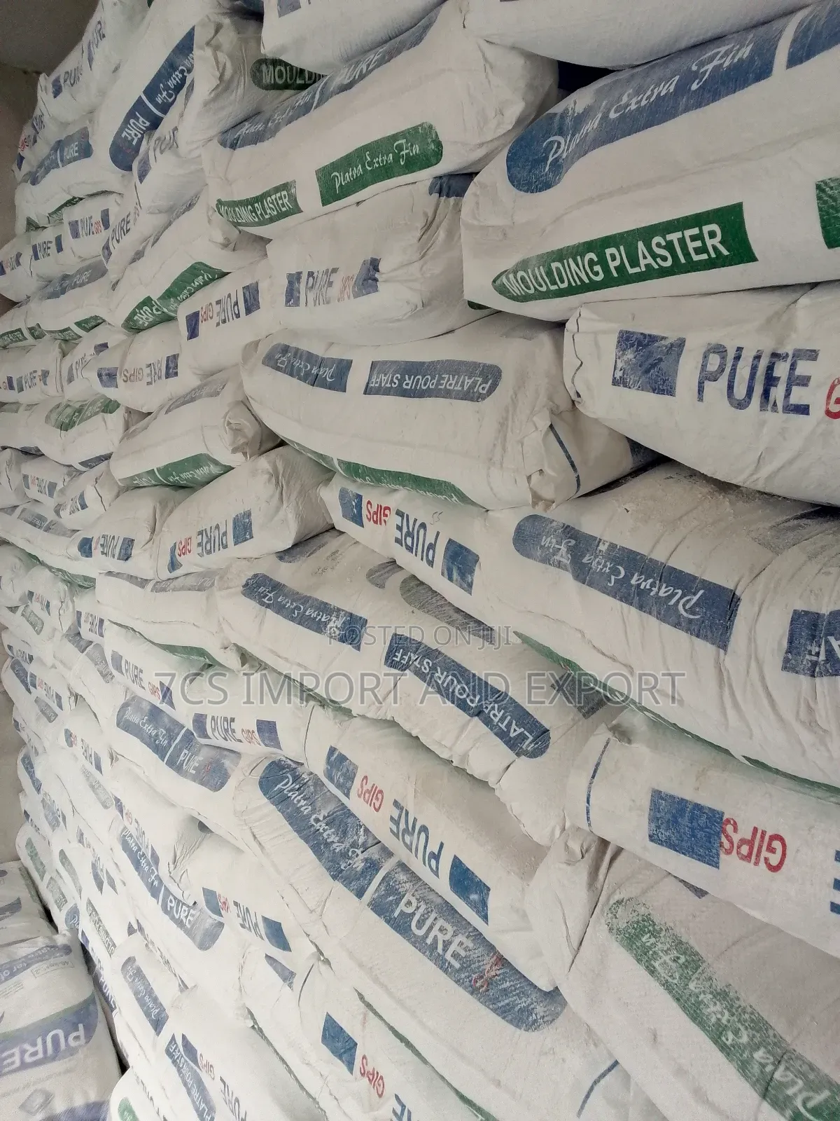 Pure Gips White Gypsum Cement
