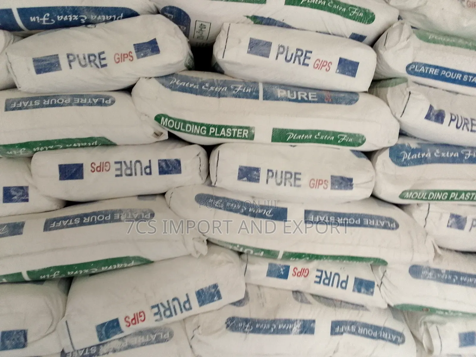 Pure Gips White Gypsum Cement