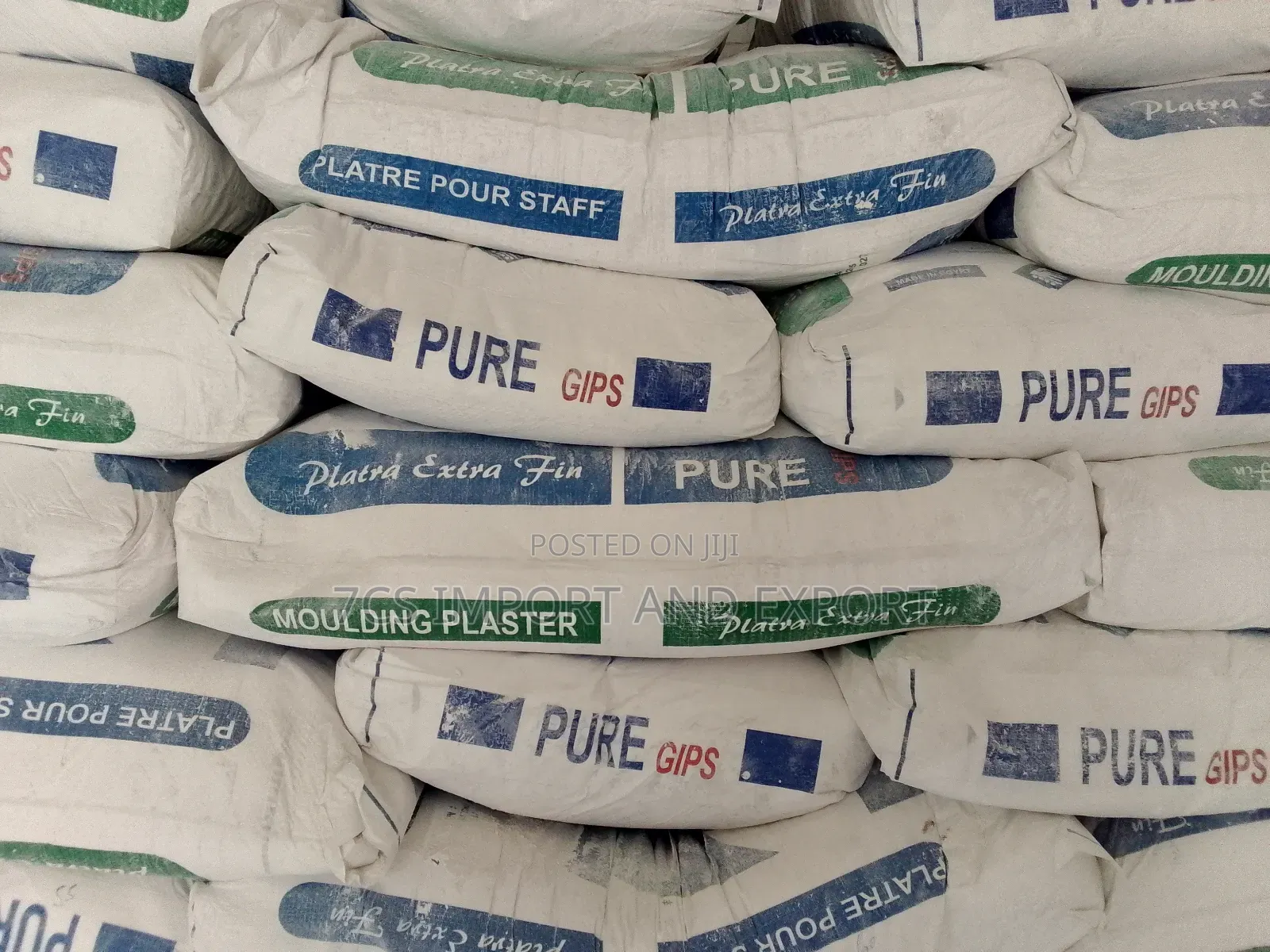 Pure Gips White Gypsum Cement