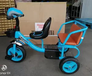 Double Seater Children Tricycle