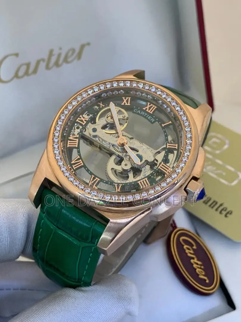 Cartier Automatic Learher Watch