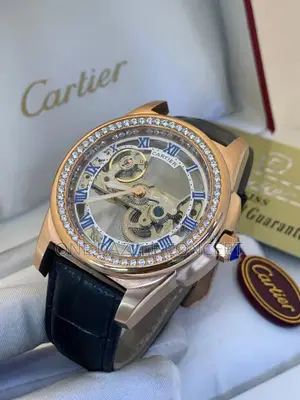 Cartier Automatic Learher Watch