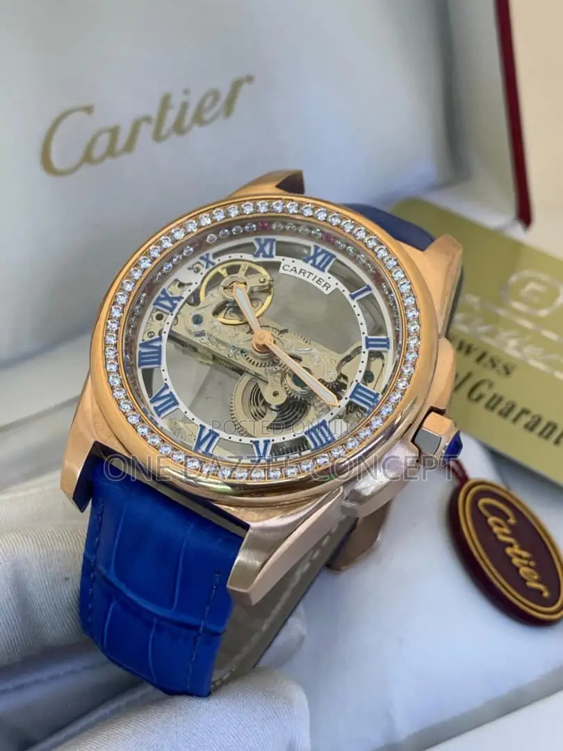 Cartier Automatic Learher Watch
