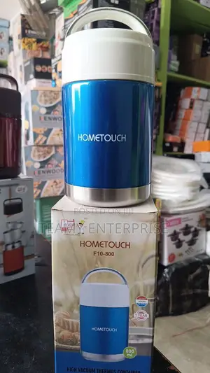 800ml Home Touch Stainless Steel Food Flask Hot / Cold