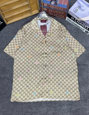 High Quality Luxury Designer Shirts Gucci Well Branded Package