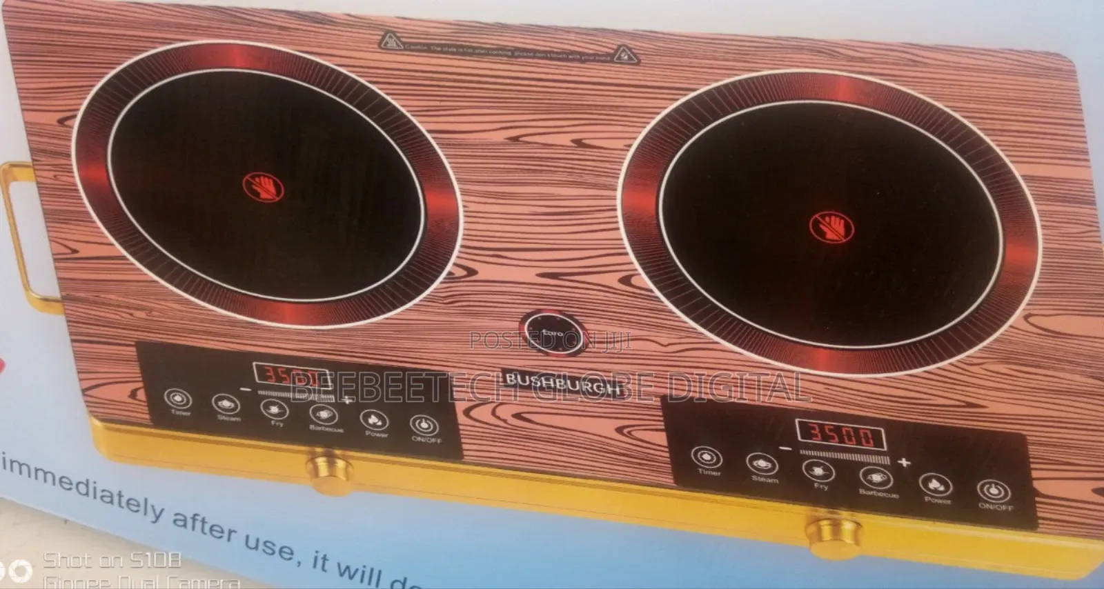 Double Cylinder Electric Stove